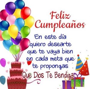 Feliz cumpleaños amigo Dios te bendiga
