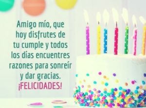 Tarjetas de cumpleaños para un amigo hombre