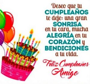 Feliz cumpleaños amigo loco
