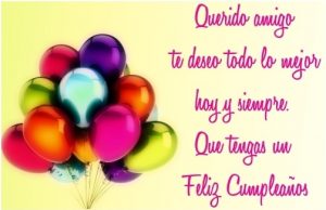 10 Originales Tarjetas de Feliz Cumpleaños Estimado Amigo