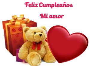 Carta de feliz cumpleaños amor