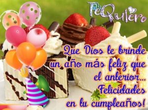 Feliz cumpleaños mi amor para hombre
