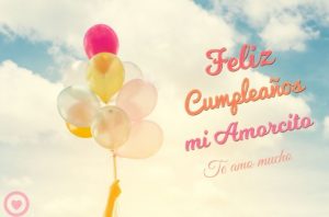 Feliz cumpleaños mi amor WhatsApp