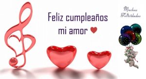 Feliz Día de Cumpleaños Amorcito