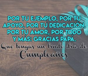 Tiernas imágenes de cumpleaños para papá