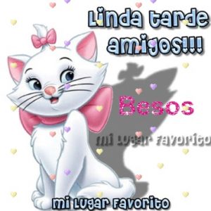 Saludos de buenas tardes