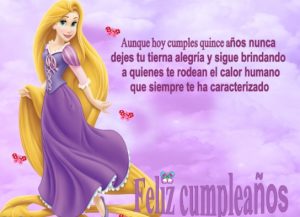 Feliz 15 años preciosa