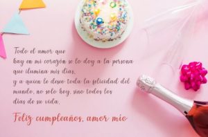 Poema de cumpleaños para mi novio