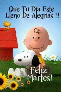 Feliz martes bendiciones