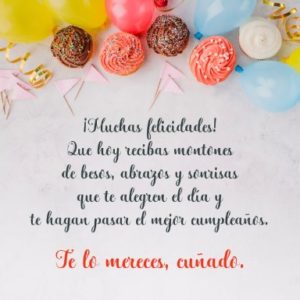 feliz cumpleaños cuñado exitoso