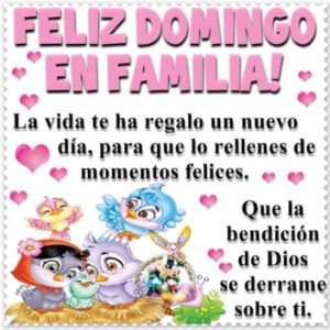 Feliz domingo frases positivas