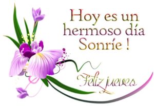 Frases de feliz jueves Dios te bendiga