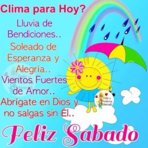 Sábado frases motivadoras