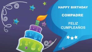 10 Hermosas Tarjetas de Feliz Cumpleaños para un Compadre