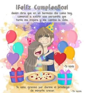 Frases para desear feliz cumpleaños a mi esposo