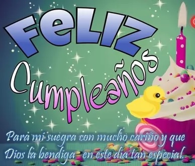 Palabras de cumpleaños para una suegra