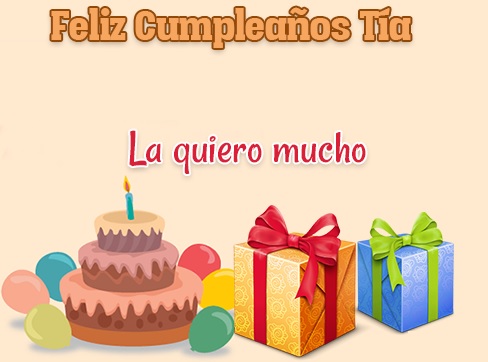 Imágenes y mensajes de cumpleaños para una tía