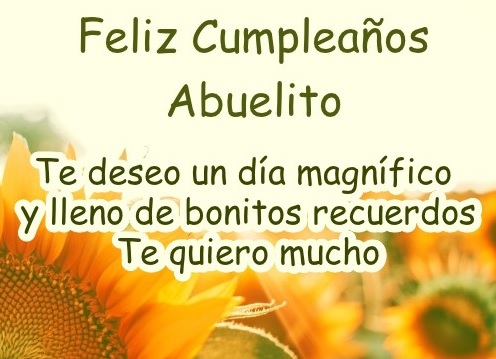 Los Más Lindos Mensajes de Cumpleaños para un Abuelo