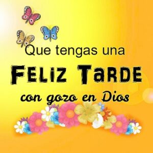 Tarjetas de buenas tardes para WhatsApp