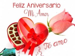 Palabras de aniversario para mi pareja